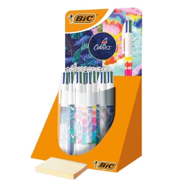 BOLIGRAFO BIC 4 COLORES FANTASIA (30)