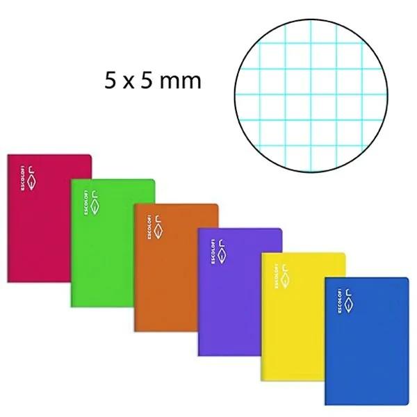 LIBRETA GRAP DINA4 5X5 TBB 50H 70GR CON MARGEN ESCOLOFI AZUL