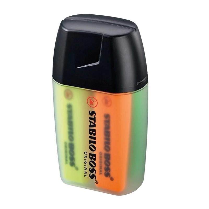 MARCADOR FLUORESCENTE STABILO BOSS 4 COLORES BOX