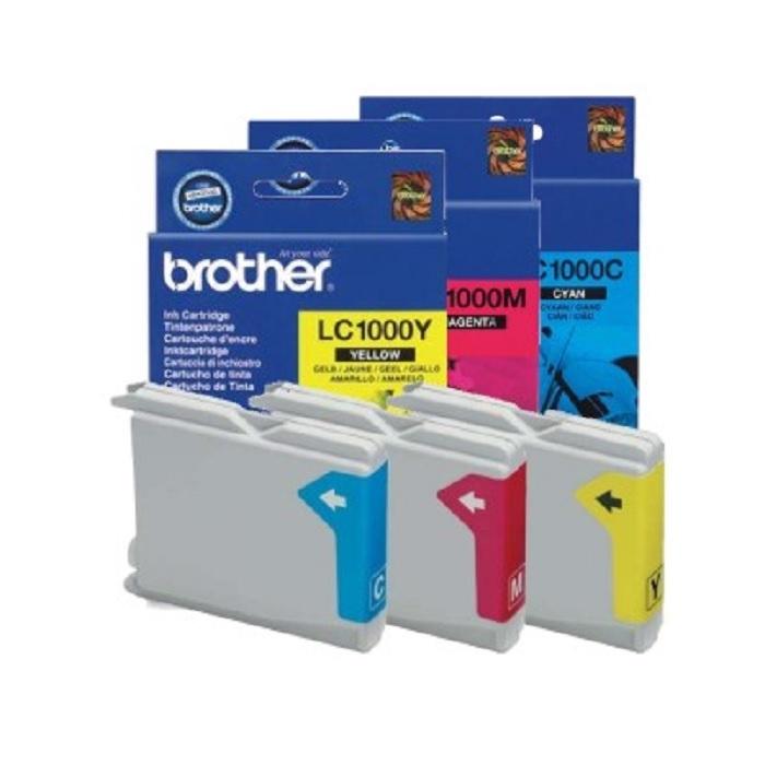 RAINBOW PACK BROTHER LC1000VALBP MFC/DCP-130C/330C/350C/540CN/750CW/240C/440CN/465C/660CN/845CW MFC- 5460CN/5860CN (500 PAGINAS)