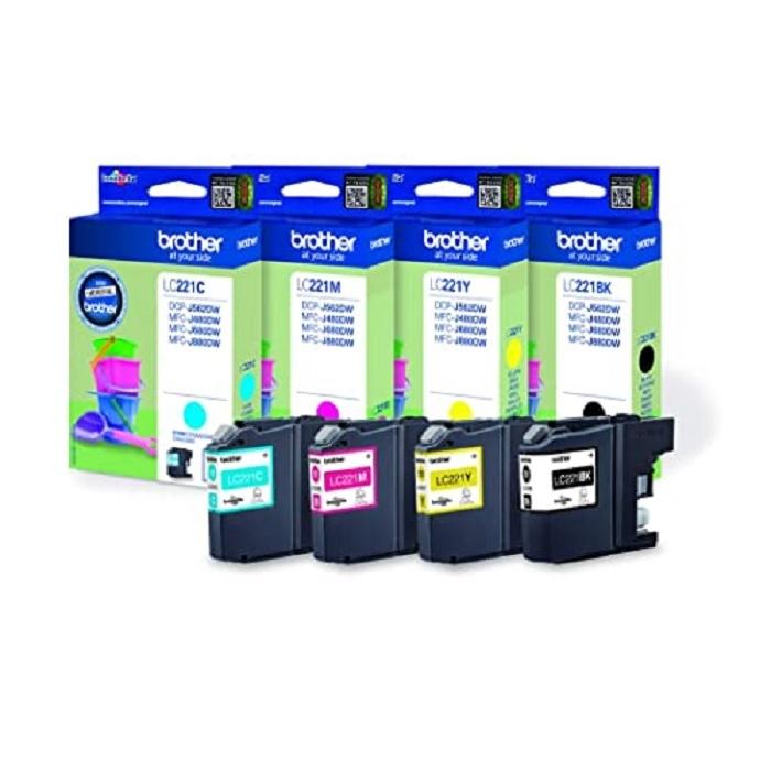 CARTUCHO INKJET BROTHER LC-22EY MFC-J5920DW AMARILLO (1.200 PAGINAS)