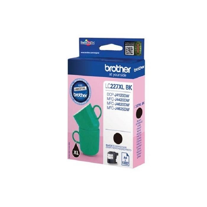 CARTUCHO ORIGINAL BROTHER TINTA LC227XLBK BP NEGRO DCPJ4120DW/MFCJ4420DW/MFCJ4620DW