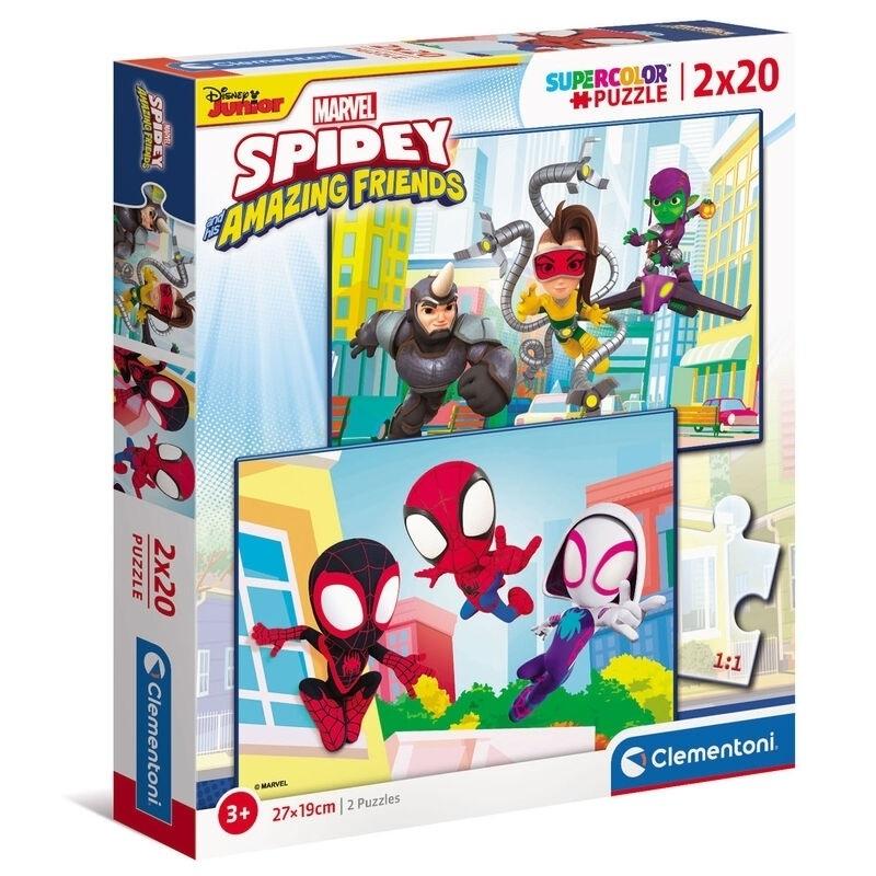 PUZZLE 2X20 SPIDEY AND HIS AMAZING FR.