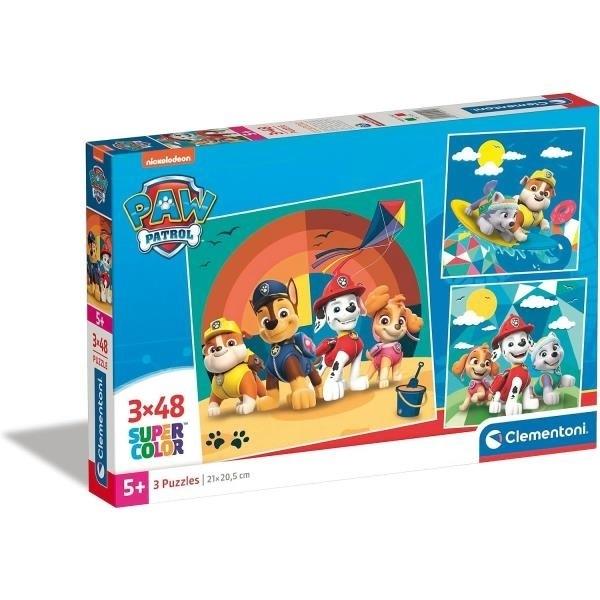 PUZZLE 3X48 SQUARE PAW PATROL   (2023) BLOC