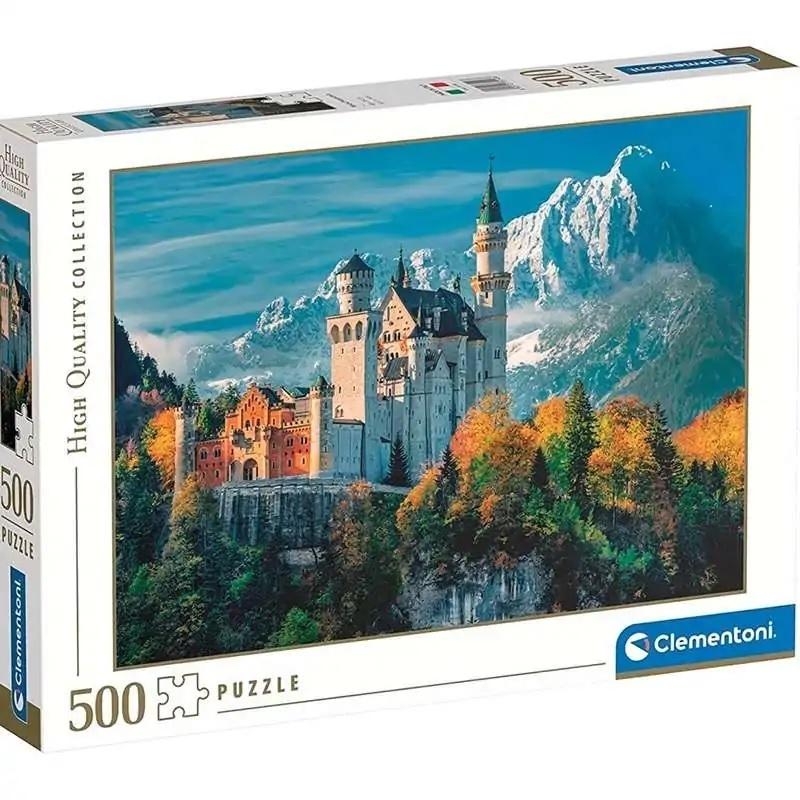 PUZZLE 500 PIEZAS CASTILLO DE NEUSCHWANSTEIN CLEMENTONI 35146
