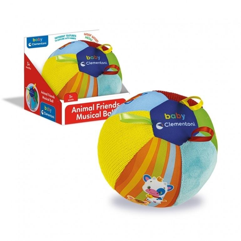 JUEGO BABY - PELOTA MUSICAL CLEMENTONI 17464