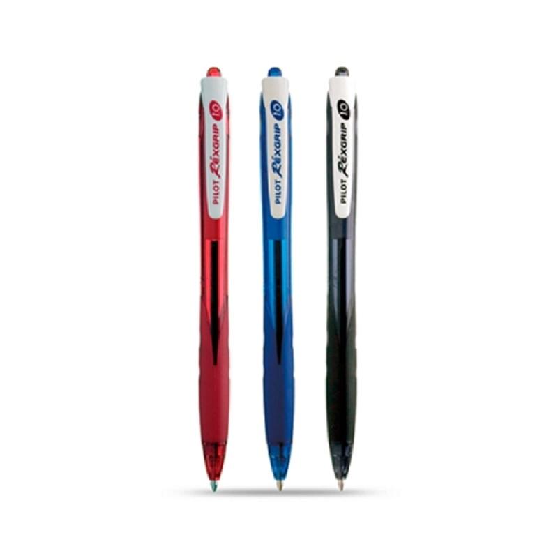 BOLIGRAFO PILOT REXGRIP AZUL BASE ACEITE AZUL 1.0MM BEGREEN