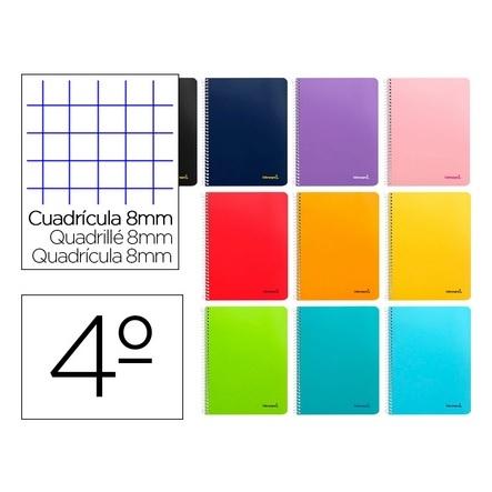 CUADERNO ESP DINA5 8X8 TBB 80H 60GR CON MARGEN LIDERPAPEL