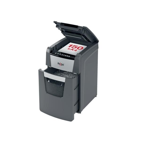 DESTRUCTORA REXEL OPTIMUM AUTO+ 150X EU  AUTOALIMENTACION  NEGRO