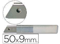 CUCHILLA RECAMBIO CORTE CUTTER 9MM 10 CUCHILLAS Q-CONNECT