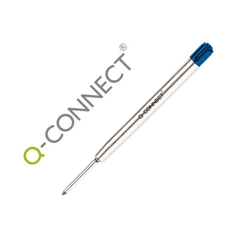RECAMBIO BOLIGRAFO Q-CONNECT TIPO PARKER NEGRO