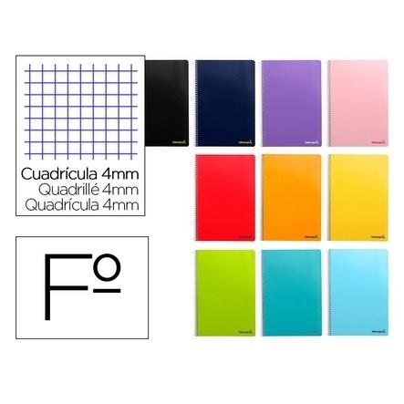 CUADERNO ESP FOLIO 4X4 TBB 80H 60GR CON MARGEN WRITE LIDERPAPEL SURTIDO