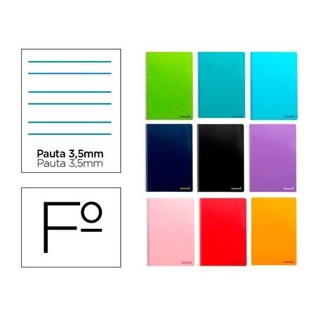 CUADERNO ESP FOLIO PAUTA 3,5MM TBB 80H 60GR CON MARGEN WRITE LIDERPAPEL