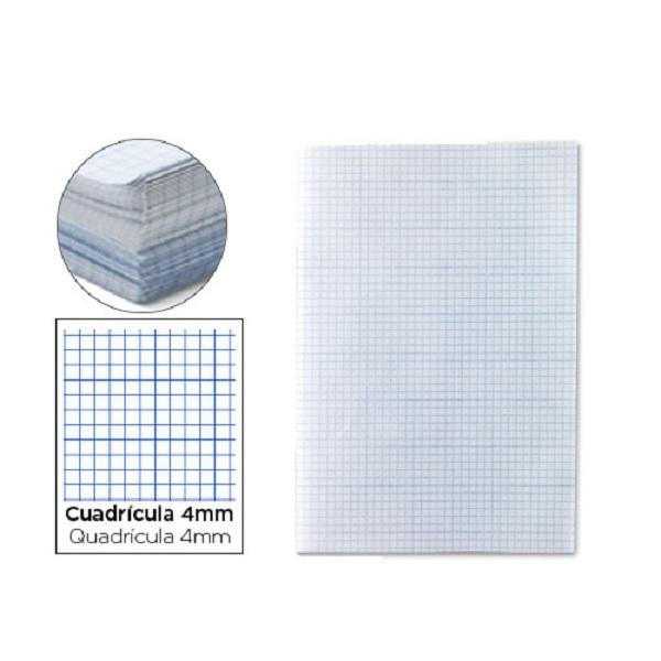 CUADERNILLO FLORETE FOLIO 4X4 60GR 250 HOJAS