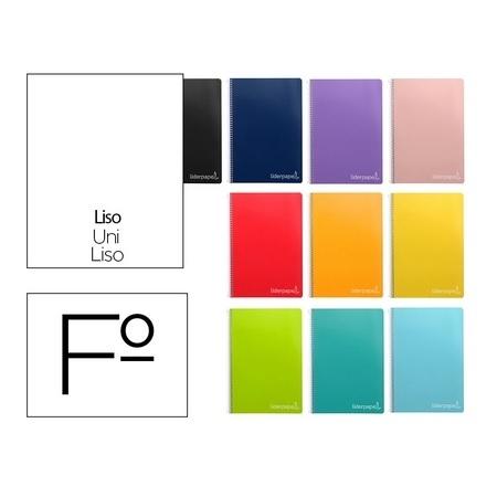 CUADERNO ESP FOLIO LISO TDD 80H 75GR LIDERPAPEL