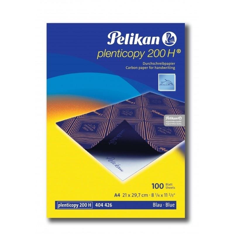 PAPEL CARBON PELIKAN PLENTICOPY 200H AZUL CJ100