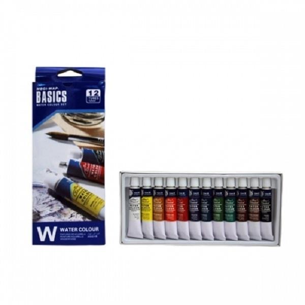 ACUARELAS ARTIST CAJA CARTON DE 12 COLORES SURTIDOS DE 12ML