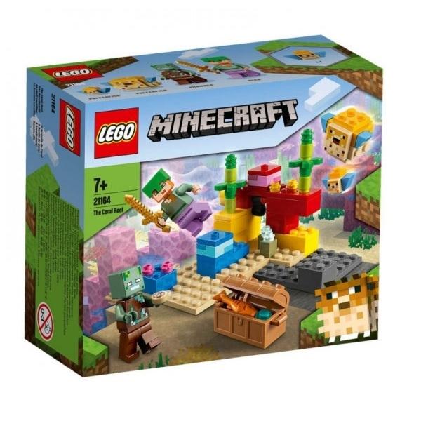 JUEGO DE LEGO EL ARRECIFE DE CORAL LEGO MINECRAFT 21164 LEGO