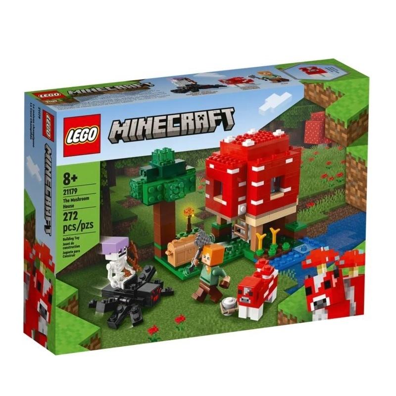 JUEGO DE LEGO LA CASA CHAMPIÑON MINECRAFT LEGO 21179