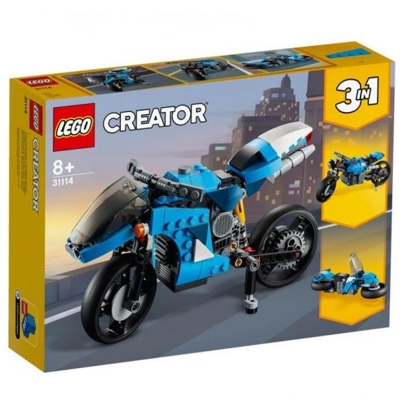 JUEGO DE LEGO SUPERMOTO LEGO CREATOR 31114