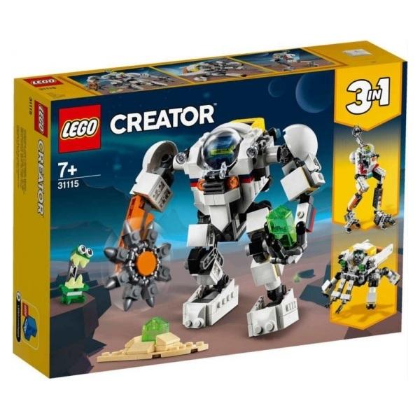 JUEGO DE LEGO MECA MINERO ESPACIAL LEGO CREATOR 31115 LEGO