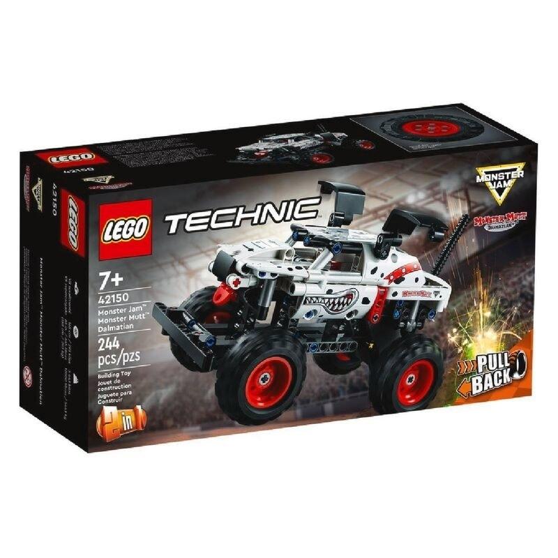 JUEGO DE LEGO MONSTER JAM MUTT DALMATIAN TECHNIC LEGO 42150