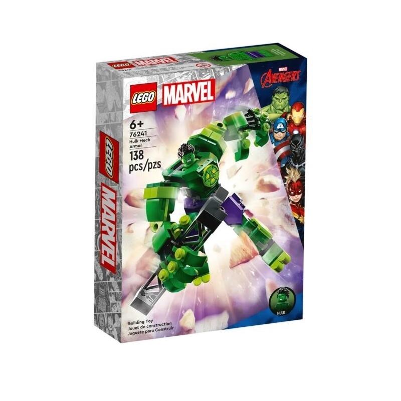 JUEGO DE LEGO ARMADURA ROBOTICA DE HULK SUPER HEROES 76241 LEGO