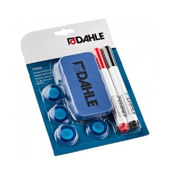 PIZARRA BORRADOR-IMANES-ROTULADORES DAHLE KIT BASICO