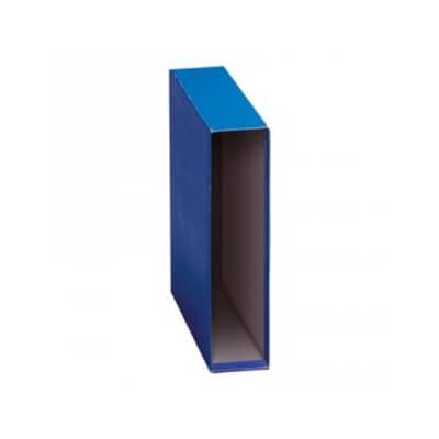 FUNDA CAJA PARA ARCHIVADOR FOLIO AZUL DOHE