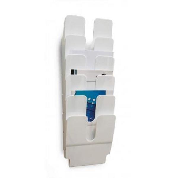 DISPENSADOR DE FOLLETOS FLEXIPLUS 6 DINA4 VERTICAL DURABLE