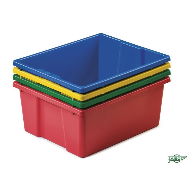 CAJON GRANDE PARA MUEBLE DE 40 SIN TAPA AMARILLO FAIBO