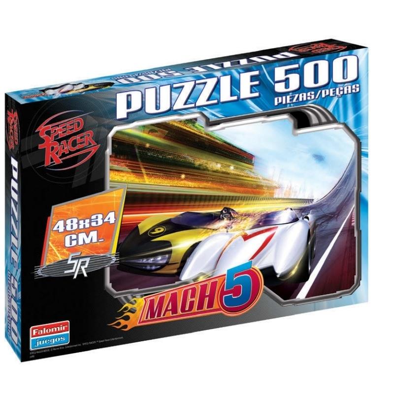 PUZZLE 500 PIEZAS SPEED RACER FALOMIR