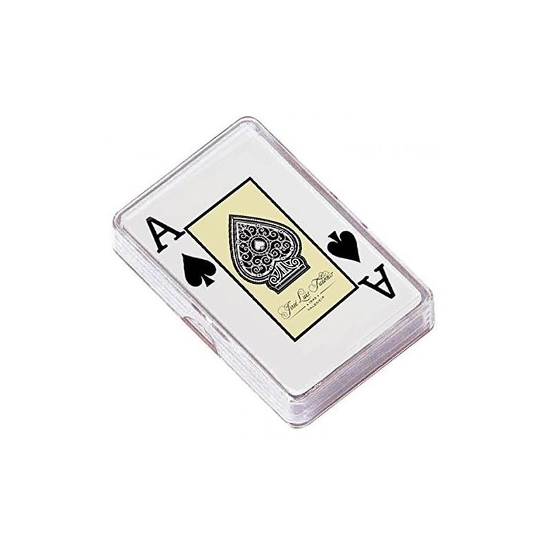 JUEGO DE CARTAS BARAJA POKER CAJA PLASTICO FALOMIR 27929