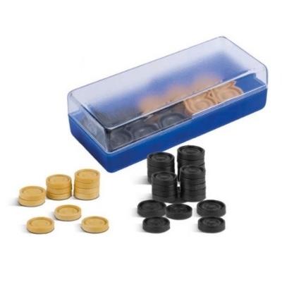 FICHAS DE DAMAS EN CAJA 24 PIEZAS FALOMIR 27935