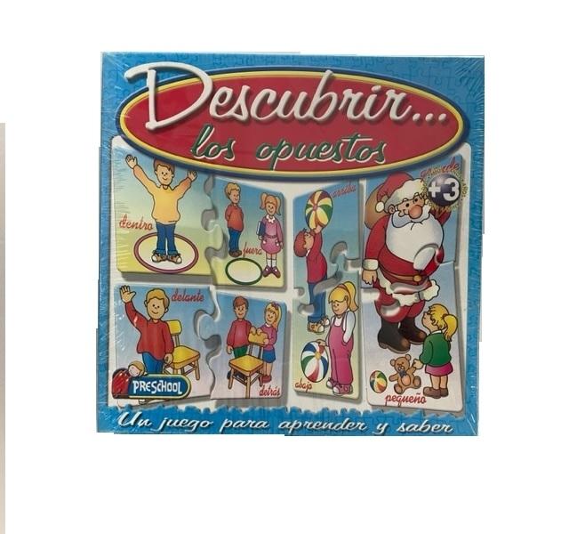 JUEGO DESCUBRIR LOS OPUESTOS FALOMIR 8829
