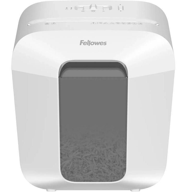 DESTRUCTORA FELLOWES LX25 CORTE EN PARTICULAS DE 4X37MM 11,5 LITROS 6 HOJAS BLANCO