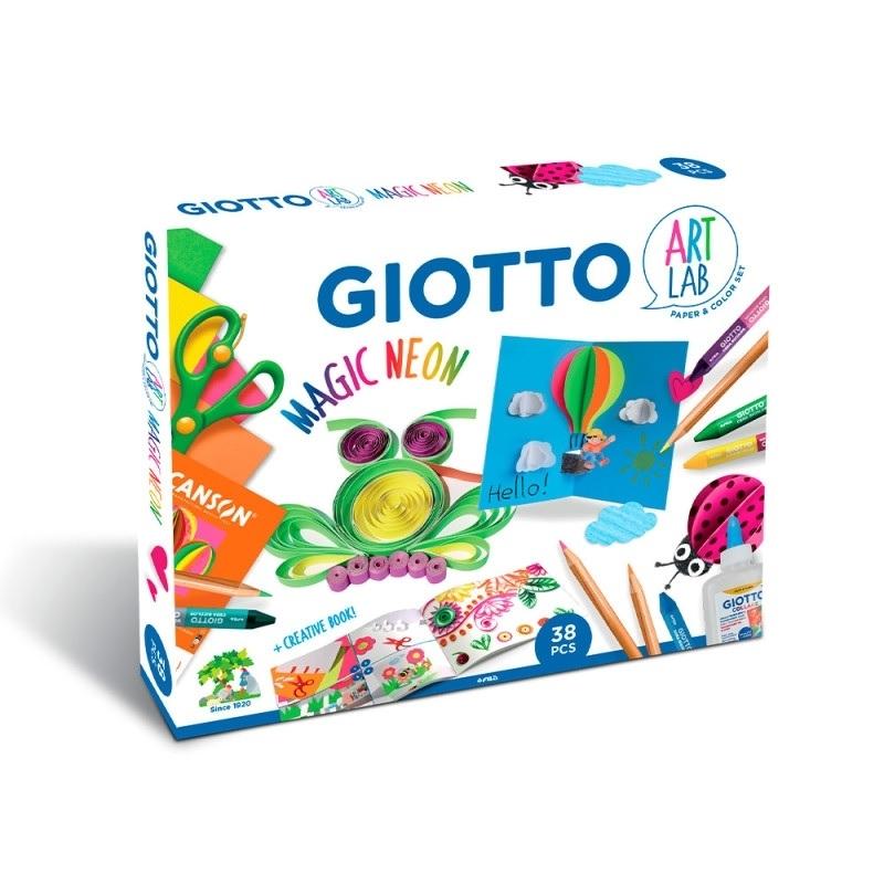 SET GIOTTO ART LAB MAGIC NEON