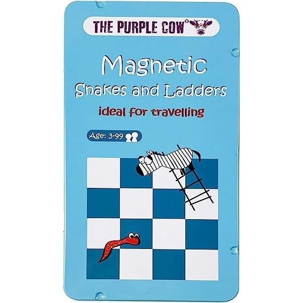 JUEGO MAGNETICO SERPIENTES Y ESCALERAS PURPLE COW 1031021