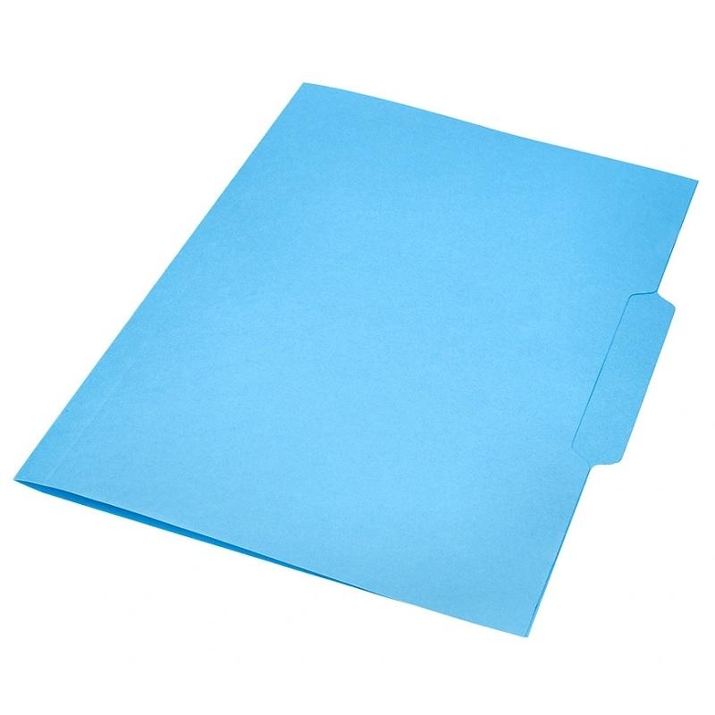 SUBCARPETA CON PESTAÑA CENTRAL DINA4 GRAFOPLAS COLOR AZUL