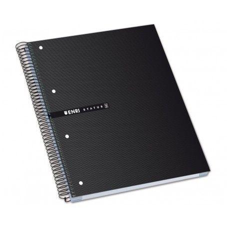 CUADERNO ESP MICRO TDD DINA4+ 160H 5X5 NEGRO