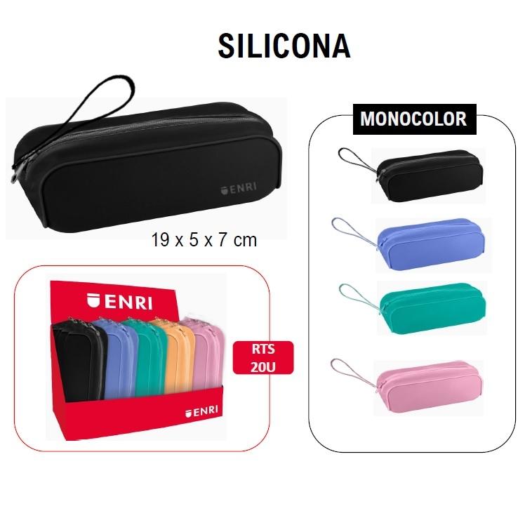 RTS 20 ESTUCHE ENRI SILICONA SURTIDO 4 COLORES
