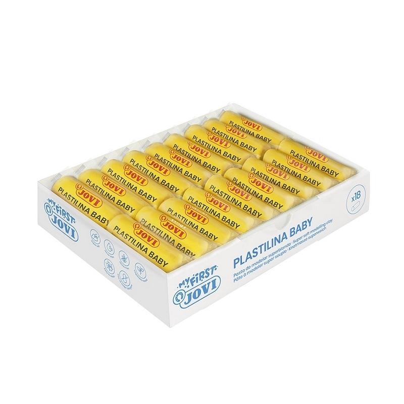 PLASTILINA JOVI MY FIRST BABY 38GR AMARILLO ( 18 )
