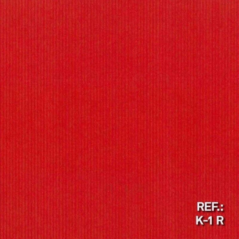 BOBINA PAPEL REGALO KRAFT 62CM ROJO REF. K1R