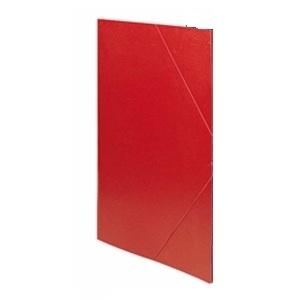 CARPETA DE GOMAS CON SOLAPAS DINA3 8901 ROJO BERMELLON