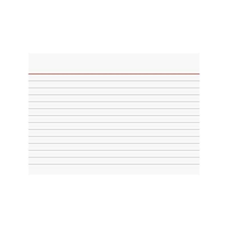 FICHAS Nº4 RAYADAS 125X200MM PAQUETE 100UDS LOAN