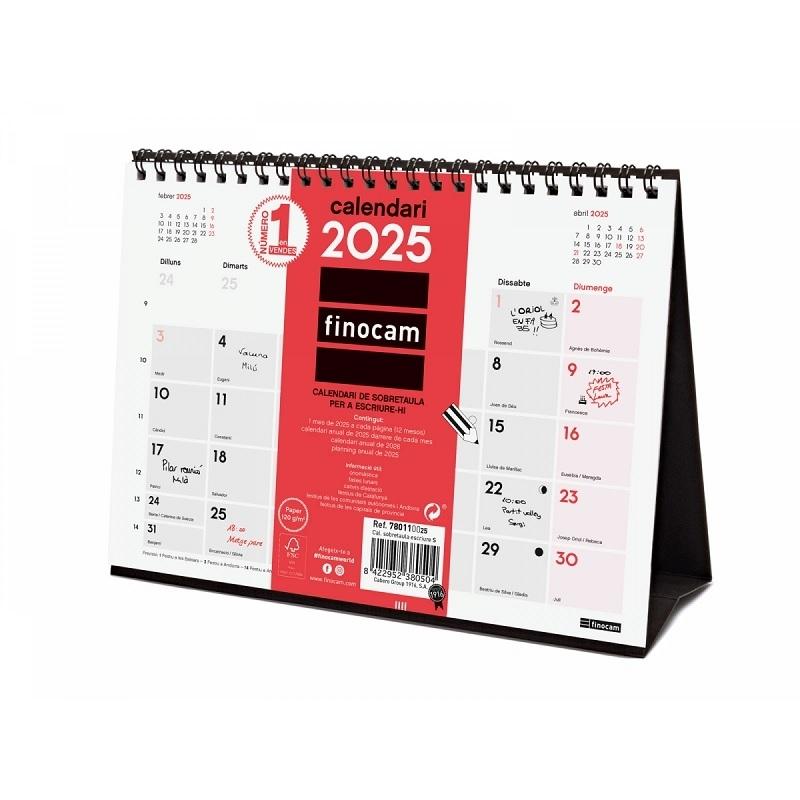 AGENDA CAL SOBRETAULA ESCR  S 2025 CAT