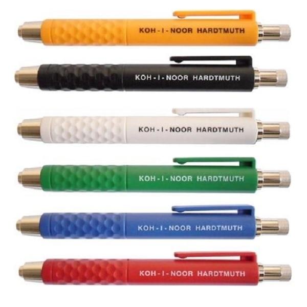PORTAMINAS 5,6MM CON CLIP. 6 COLORES SURT. CAJA 20