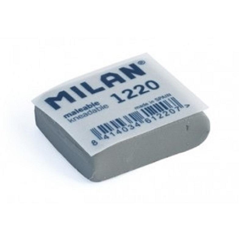 GOMA DE BORRAR MALEABLE PARA CARBONCILLO MILAN 1220 ( 12 )
