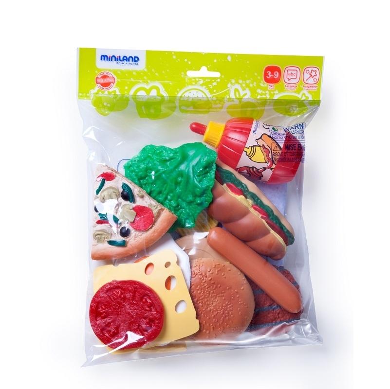 COMIDA RAPIDA 19 PCS 3-9 AÑOS MINILAND