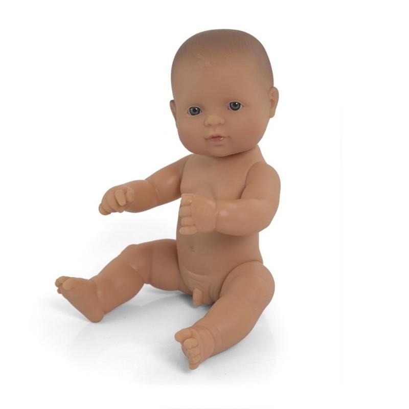 MUÑECO BEBE CAUCASICO 32 CM MINILAND